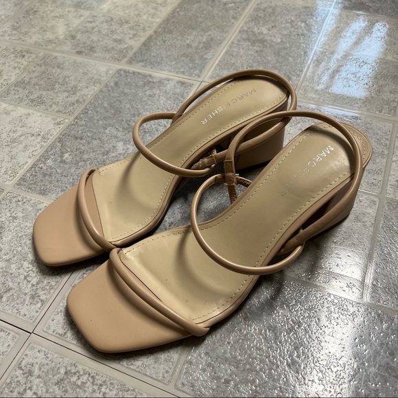 NWOB Marc Fisher Galvin Block Heel Dress Sandals - Picture 2 of 8